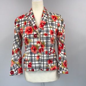 Authentic Moschino Cheap and Chic floral blazer